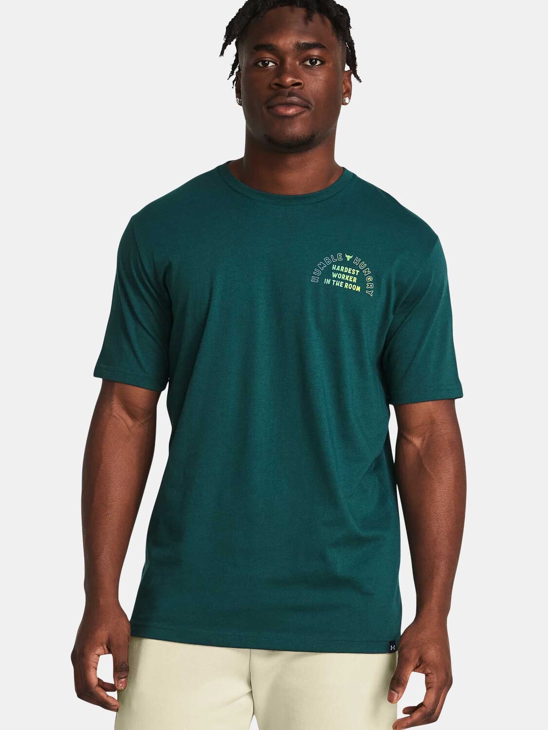 

Футболка Under Armour UA Pjt Rck H&H Graphc SS, зеленый