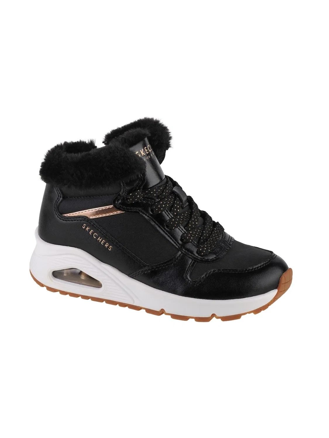 Кроссовки 'Skechers Uno - Cozy On Air' Skechers, Black — фото 2