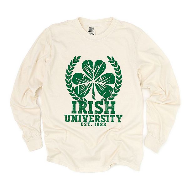 

Футболка с длинным рукавом Irish university, окрашенная в процессе пошива Simply Sage Market, Ivory, Зеленый, Футболка с длинным рукавом Irish university, окрашенная в процессе пошива Simply Sage Market, Ivory