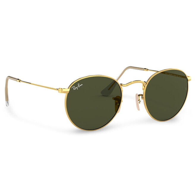 

Солнцезащитные очки Ray-Ban RoundMetal, золото