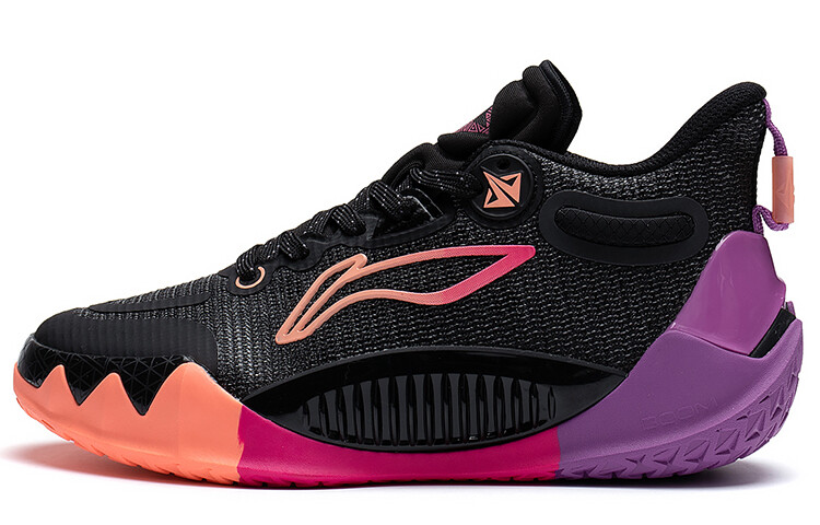 

Кроссовки для баскетбола JB1 Kids GS Low-top Black/Fluescent Light Orange Lining Young, черный