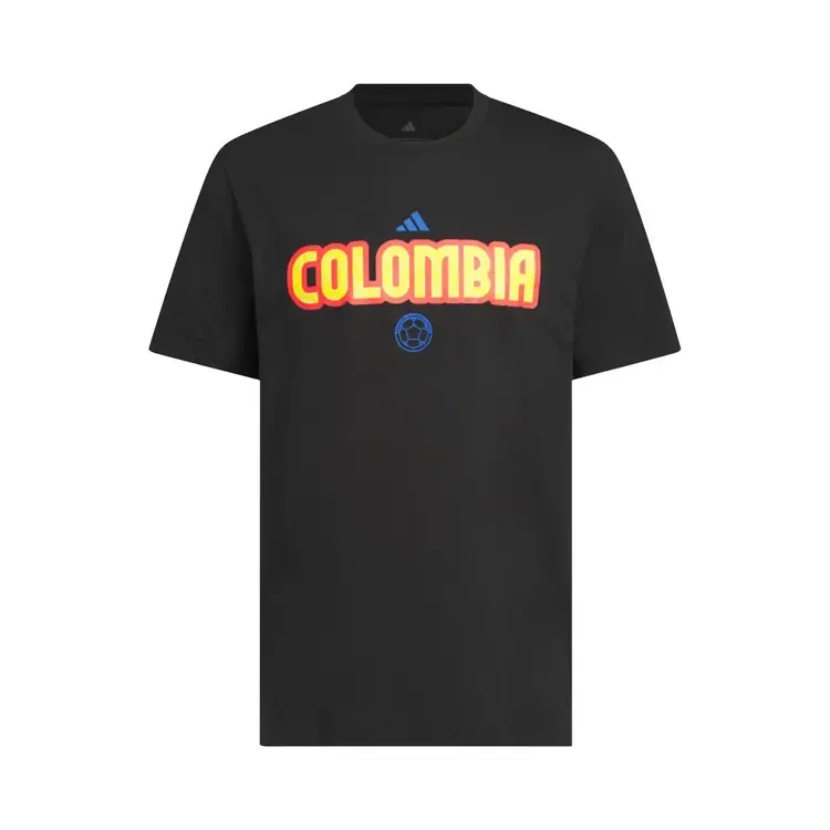 Футболка Adidas World Cup 26 Colombia Home Graphic Tee 'Black'