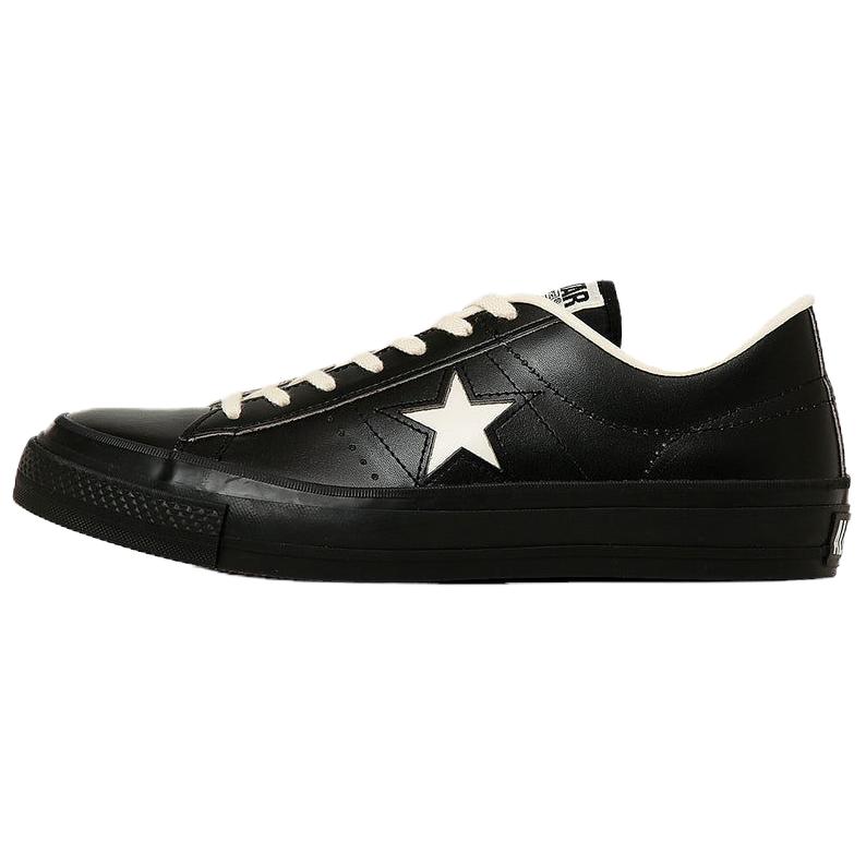 Converse Скейтбордные кроссовки ONE STAR J, унисекс, черный с белым — фото 3
