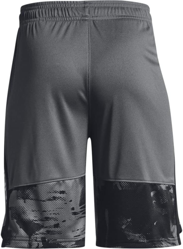 Шорты с принтом Under Armour Boys Stunt 3.0, Pitch Gray (012)/Black — фото 3