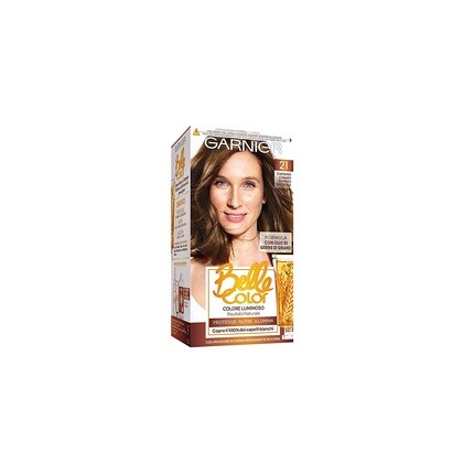 

Стойкая краска для волос Belle Color 21 Светло-золотисто-коричневый натуральный, Garnier