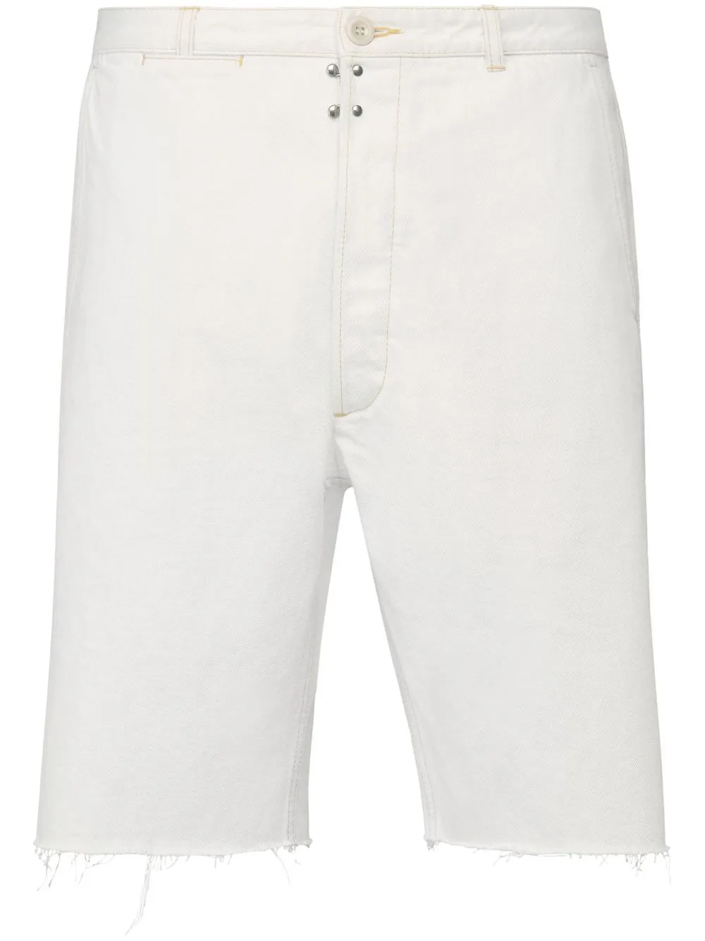 

Джинсовые шорты Selvedge MAISON MARGIELA, белый