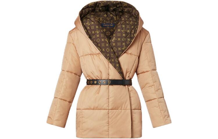 

Новые квартальные продукты LV Down Jacket Women's Yellow Louis Vuitton
