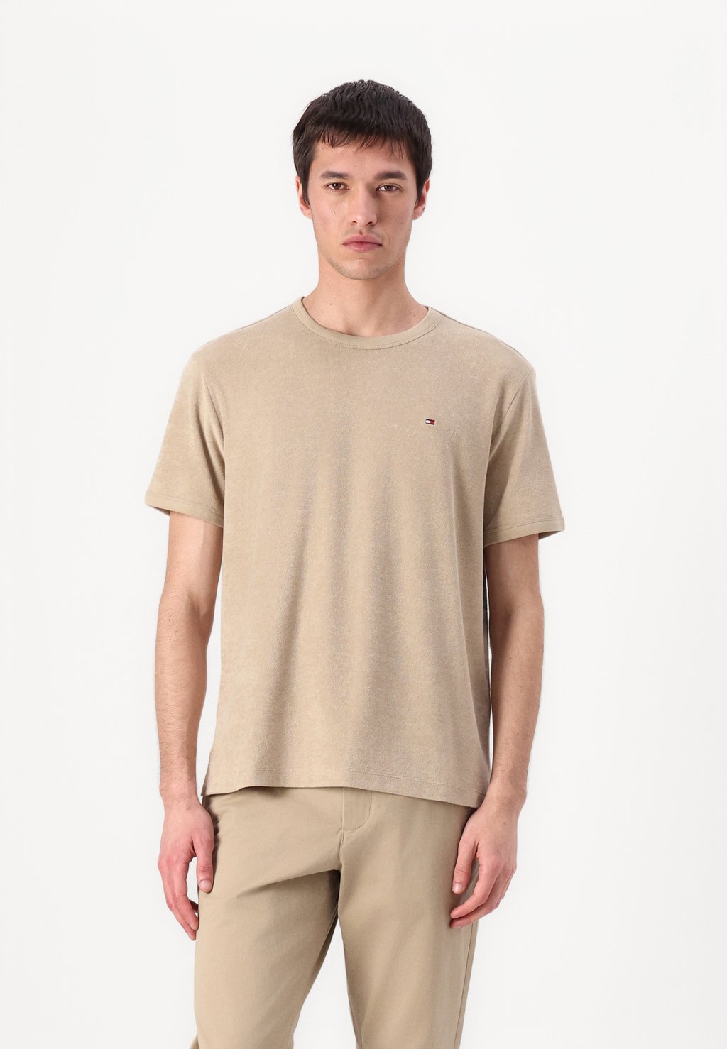 

Базовая футболка TEE Tommy Hilfiger, бежевый