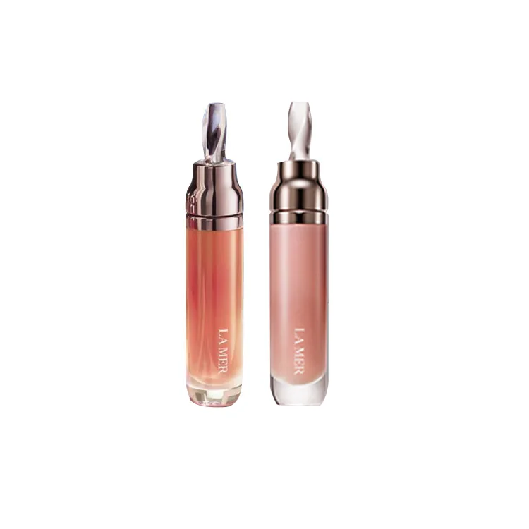 Набор увлажняющего блеска для губ Repairing Moisturizing Lip Gloss Set, питательный, легко наносится, натуральный, 7мл+7мл LA MER, two-piece set: #01 7ml+# nude 7ml