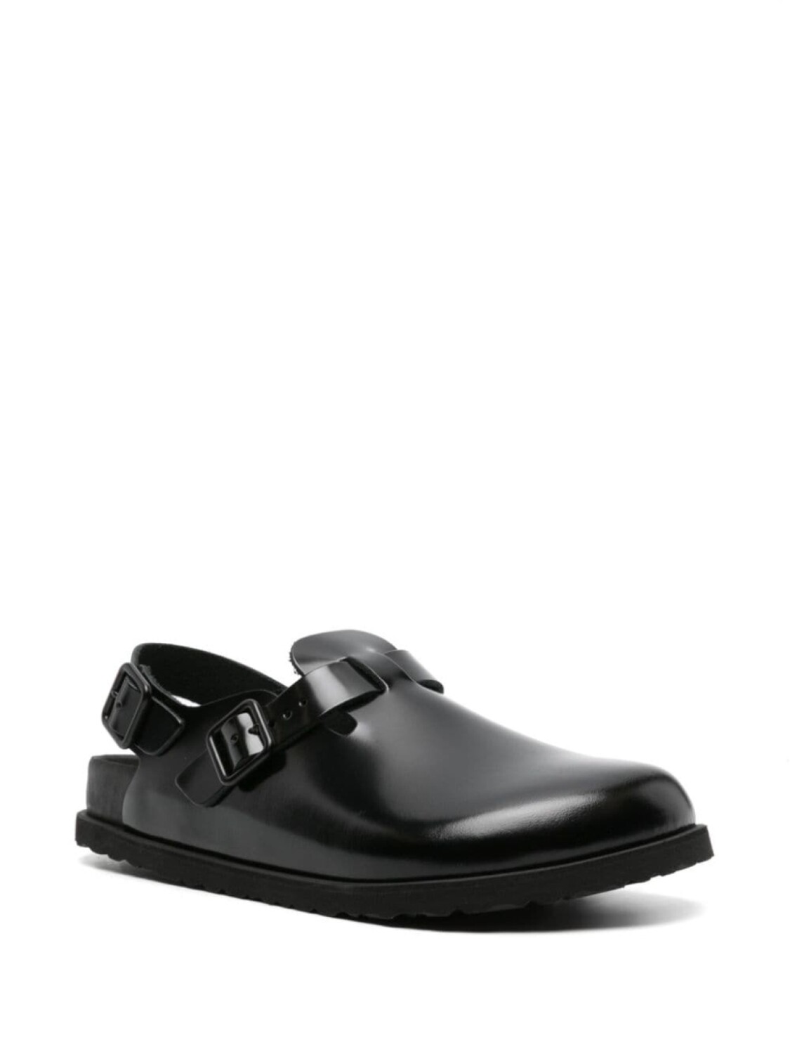Мюли Birkenstock Tokio II Natural Leather узкие, черный — фото 2