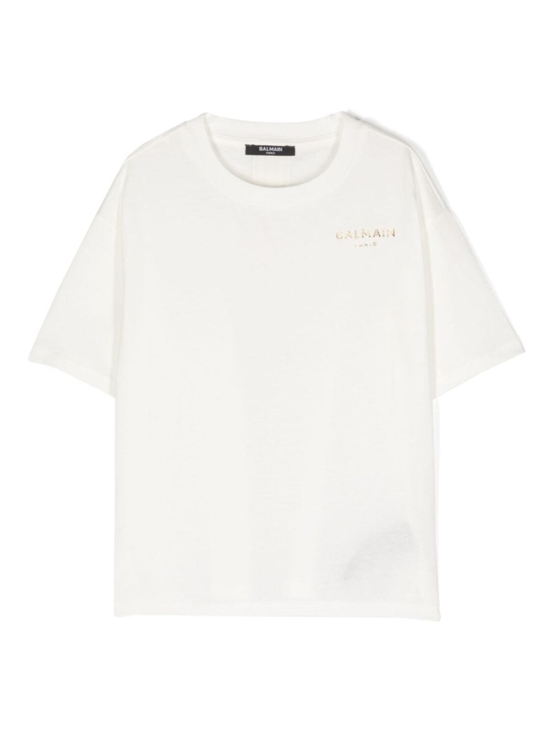 

Balmain Kids футболка с логотипом, белый