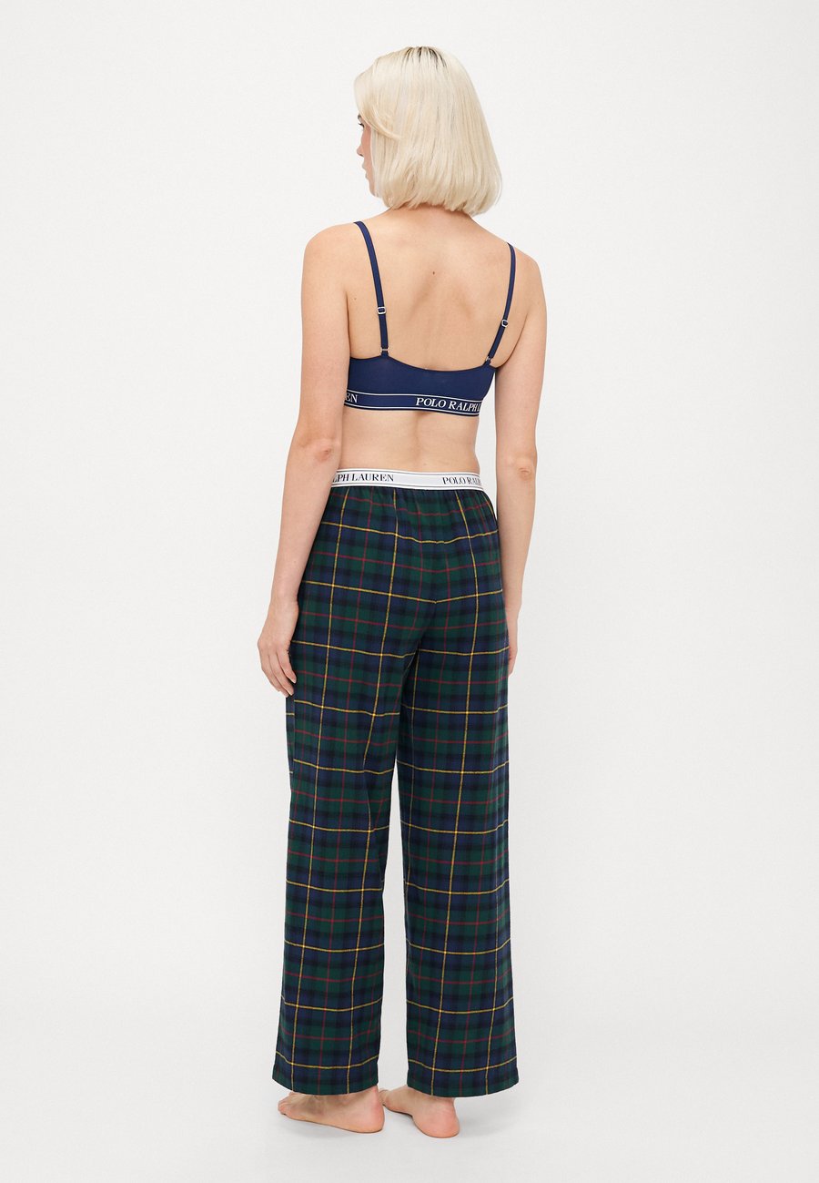Пижамные брюки Polo Ralph Lauren SLEEP PANTS, Dark Green/Dark Blue — фото 3