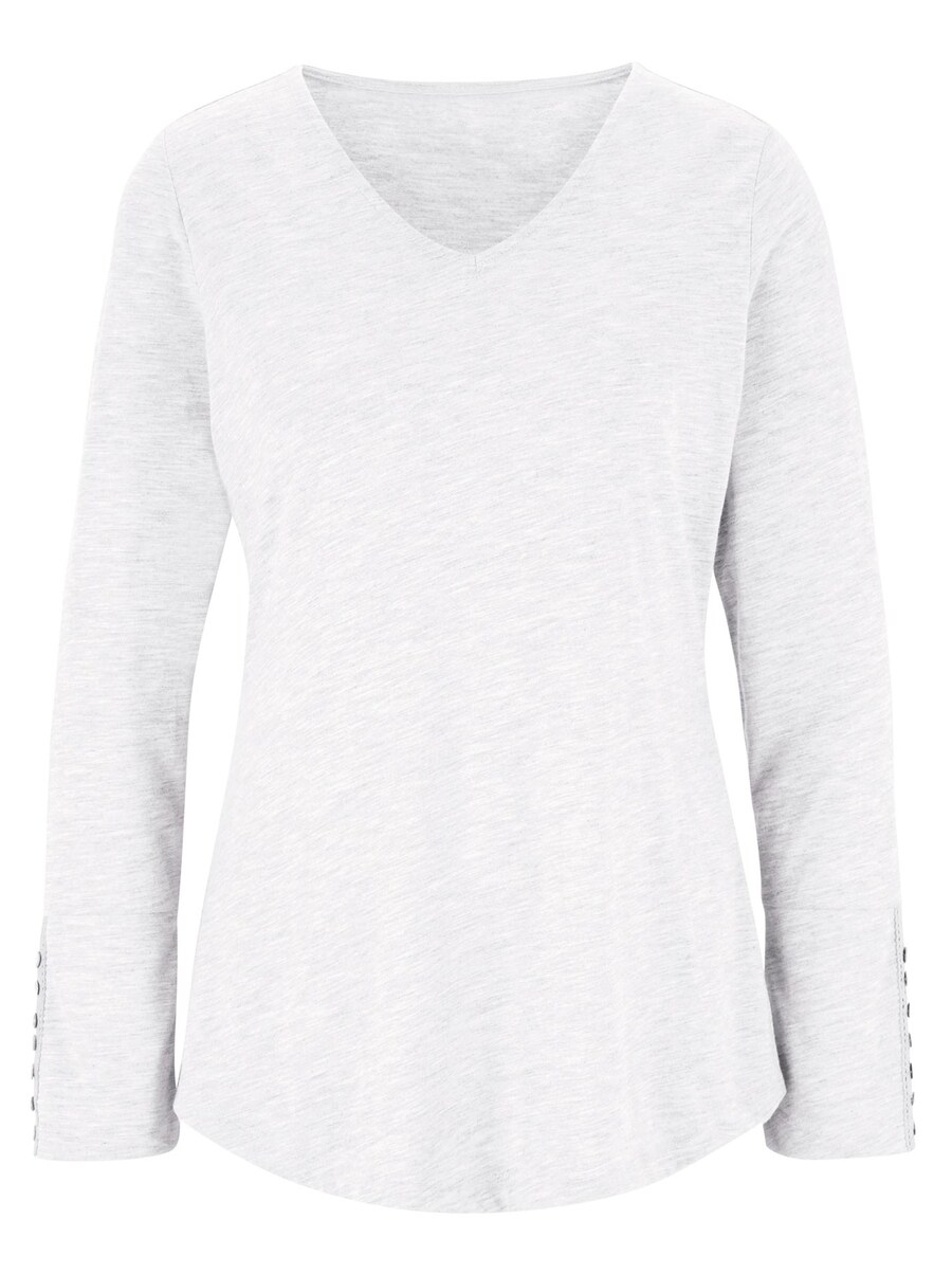 

Рубашка Linea Tesini by heine, цвет mottled white