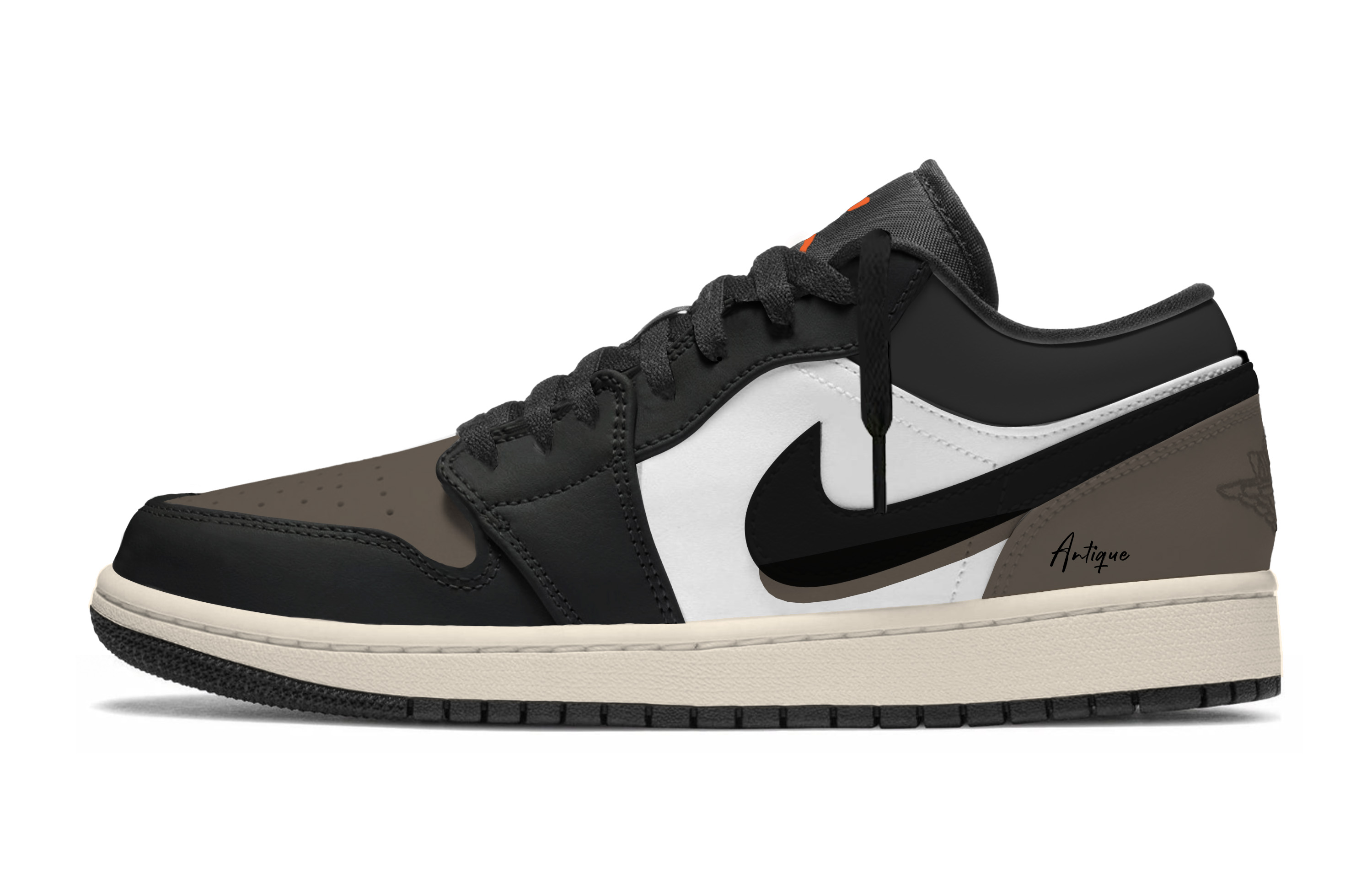 

Jordan Кроссовки Air 1 Old Branch из синтетической кожи с амортизацией, износостойкие, низкие, винтажные, баскетбольные, унисекс