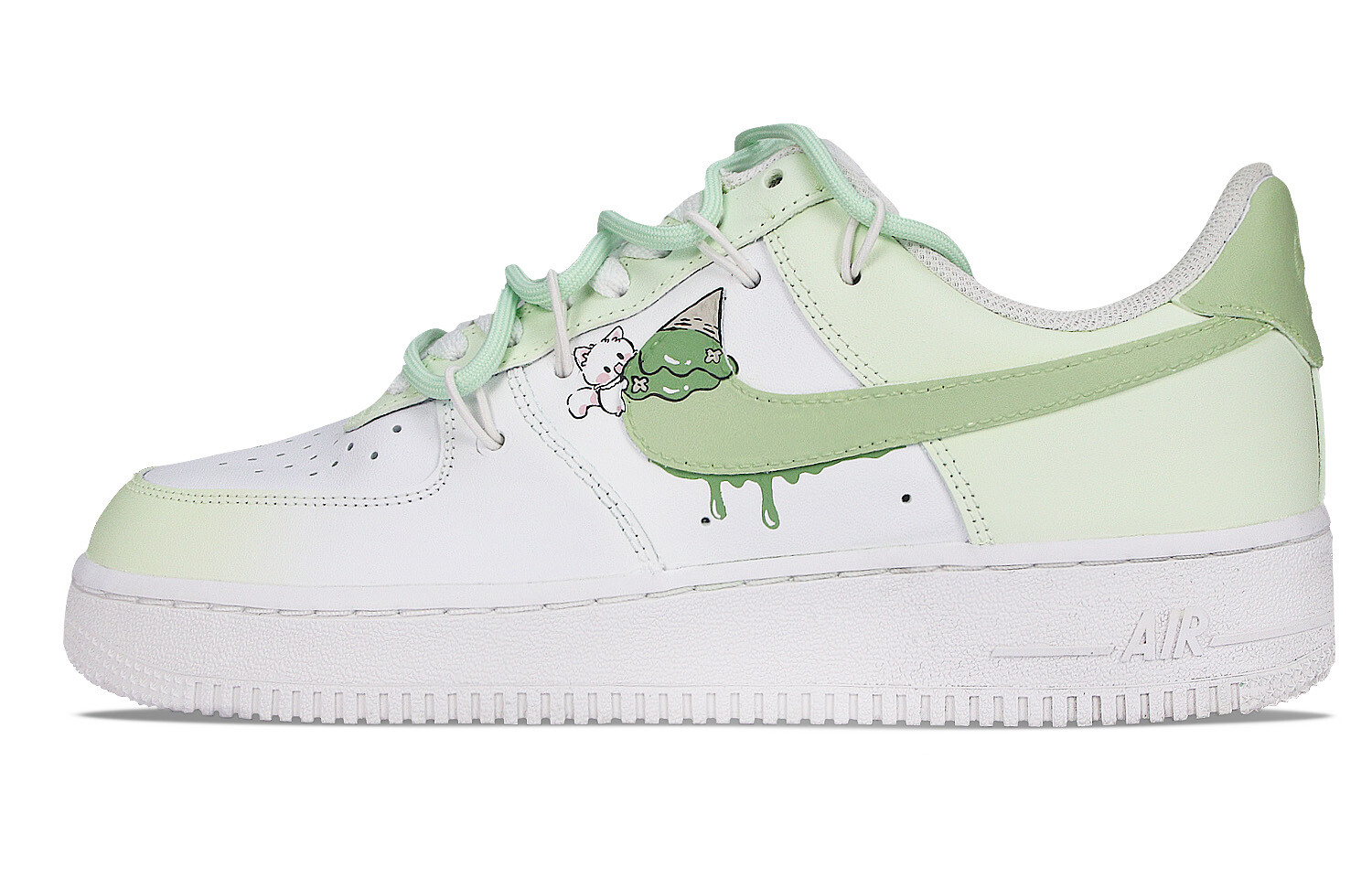 

Кроссовки Nike Air Force 1 Skateboarding Shoes Men Low-top Pink, белый