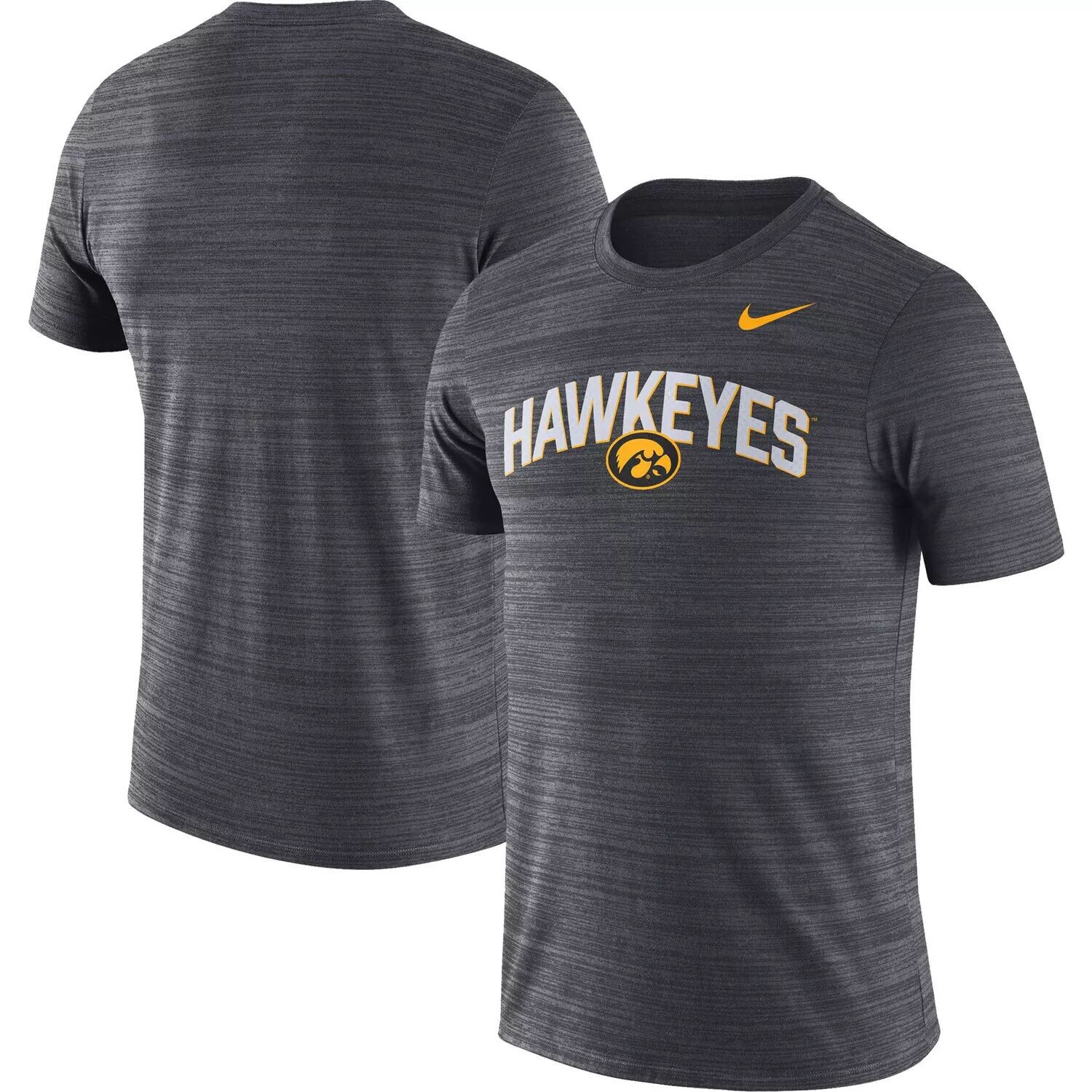 

Мужская черная футболка Nike Iowa Hawkeyes Game Day Sideline Velocity Performance, Черный, Мужская черная футболка Nike Iowa Hawkeyes Game Day Sideline Velocity Performance