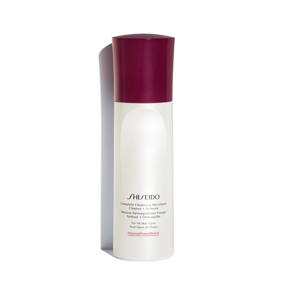 

Очищающая пенка для лица complete cleansing microfoam Shiseido, 180 мл