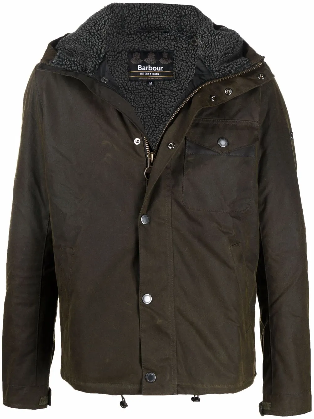 

Легкая непромокаемая куртка Barbour International, зеленый
