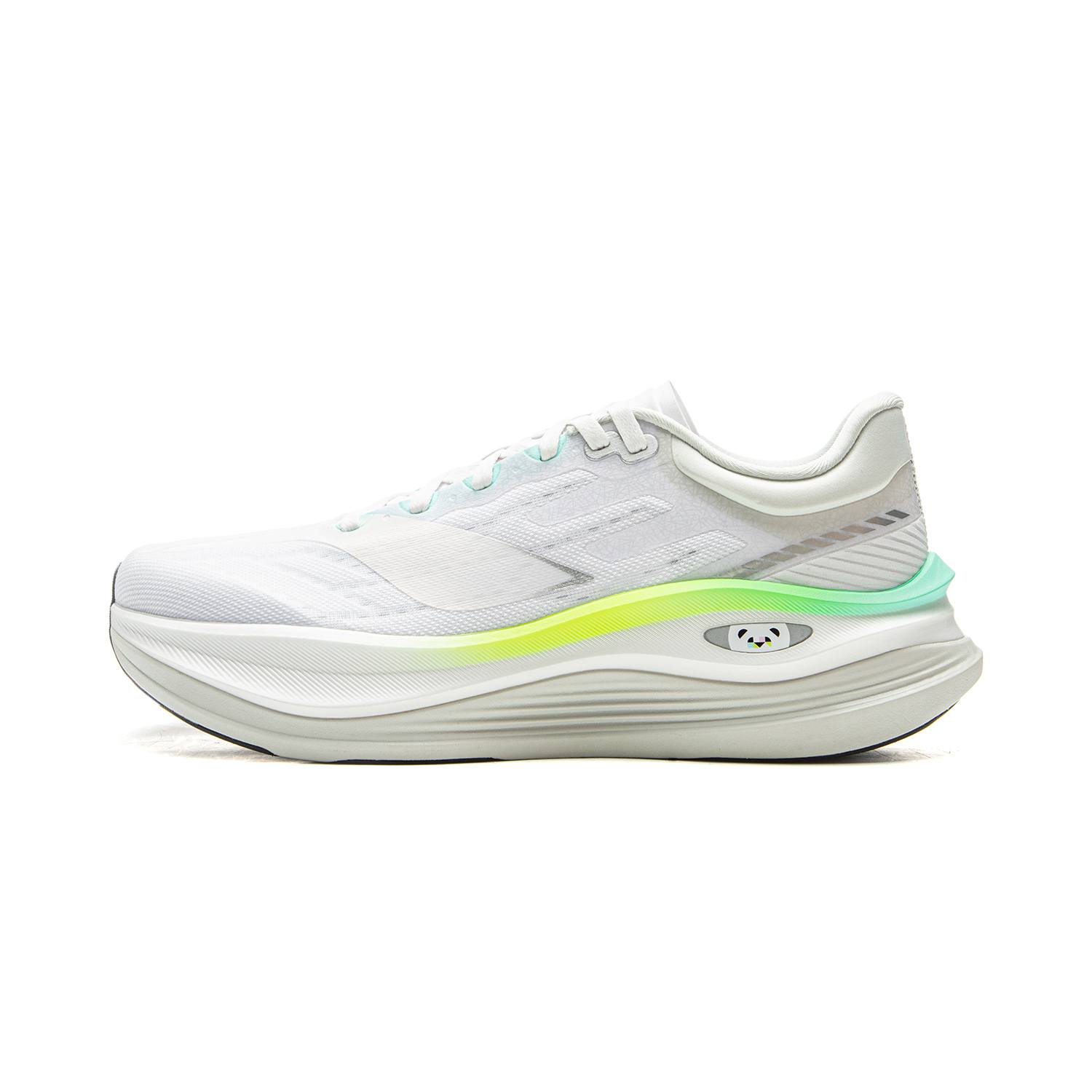 

LINING Кроссовки для бега с низкой амортизацией, износостойкие, белые, мужские