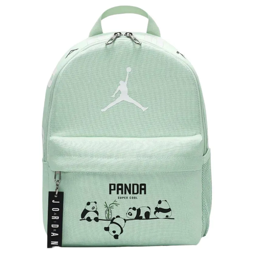 

Jordan Полиэстеровый рюкзак унисекс зеленый, Panda 4