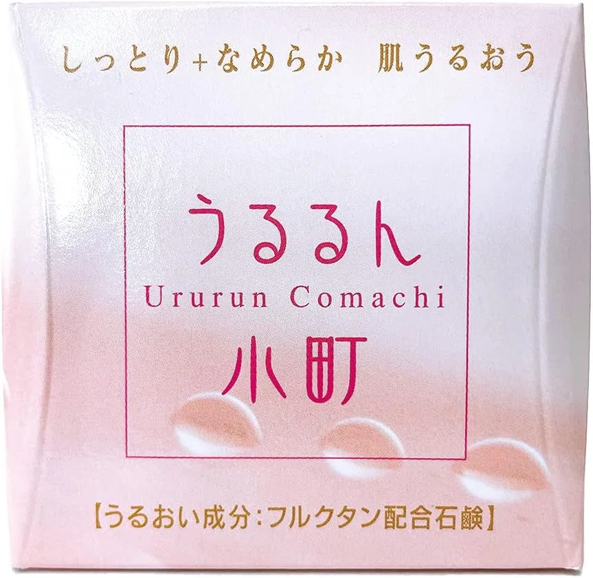 Мыло для лица увлажняющее Ururun Komachi, 5 шт, 100 г — фото 2
