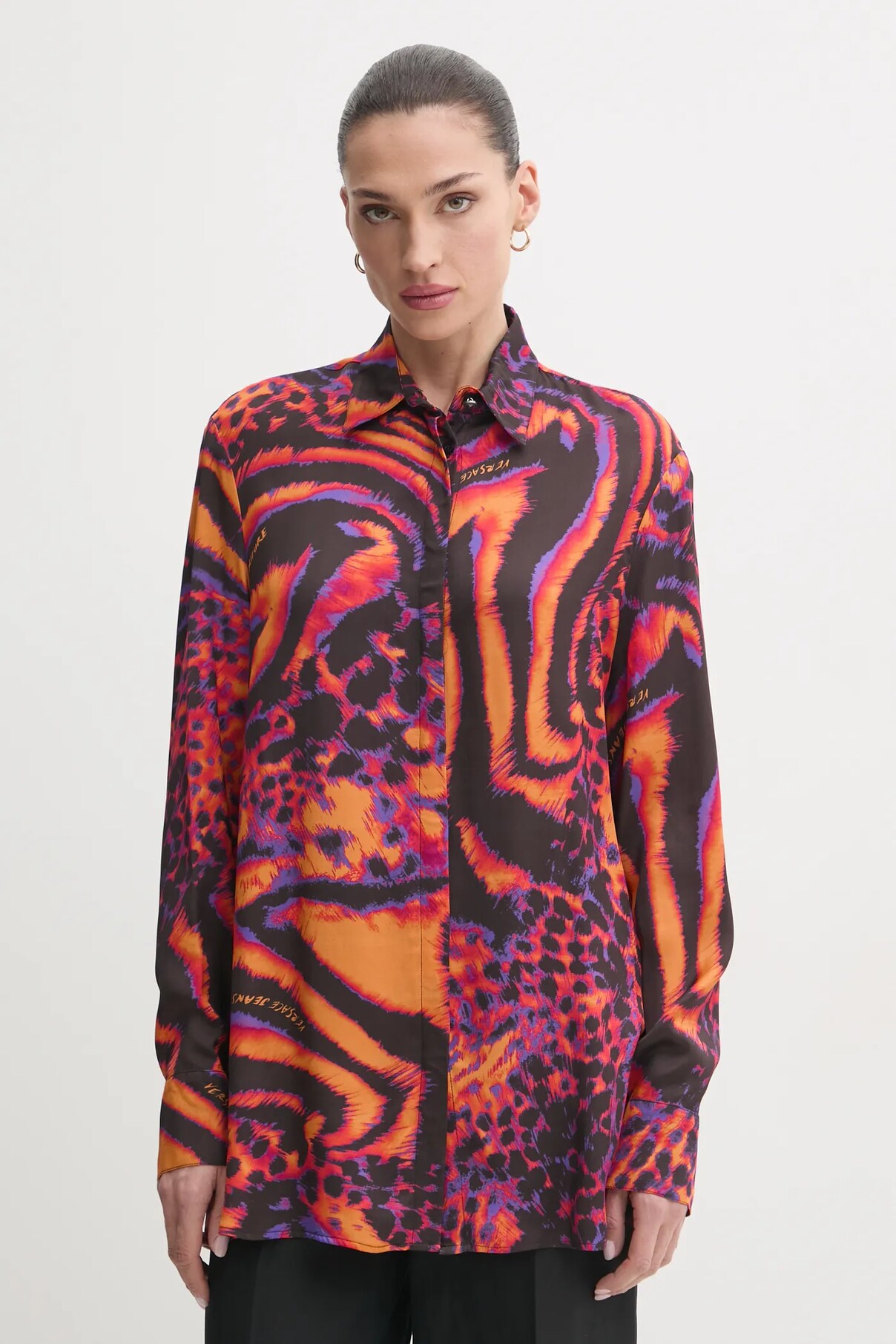 

Рубашка Versace Jeans Couture, черный