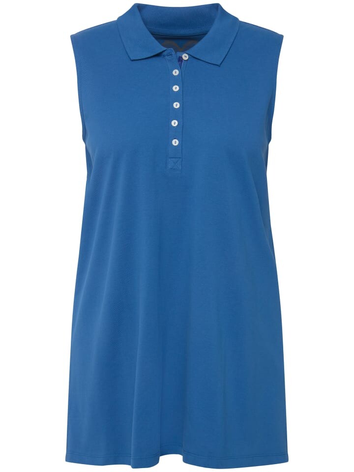 

Футболка Ulla Popken Poloshirt, цвет grau blau