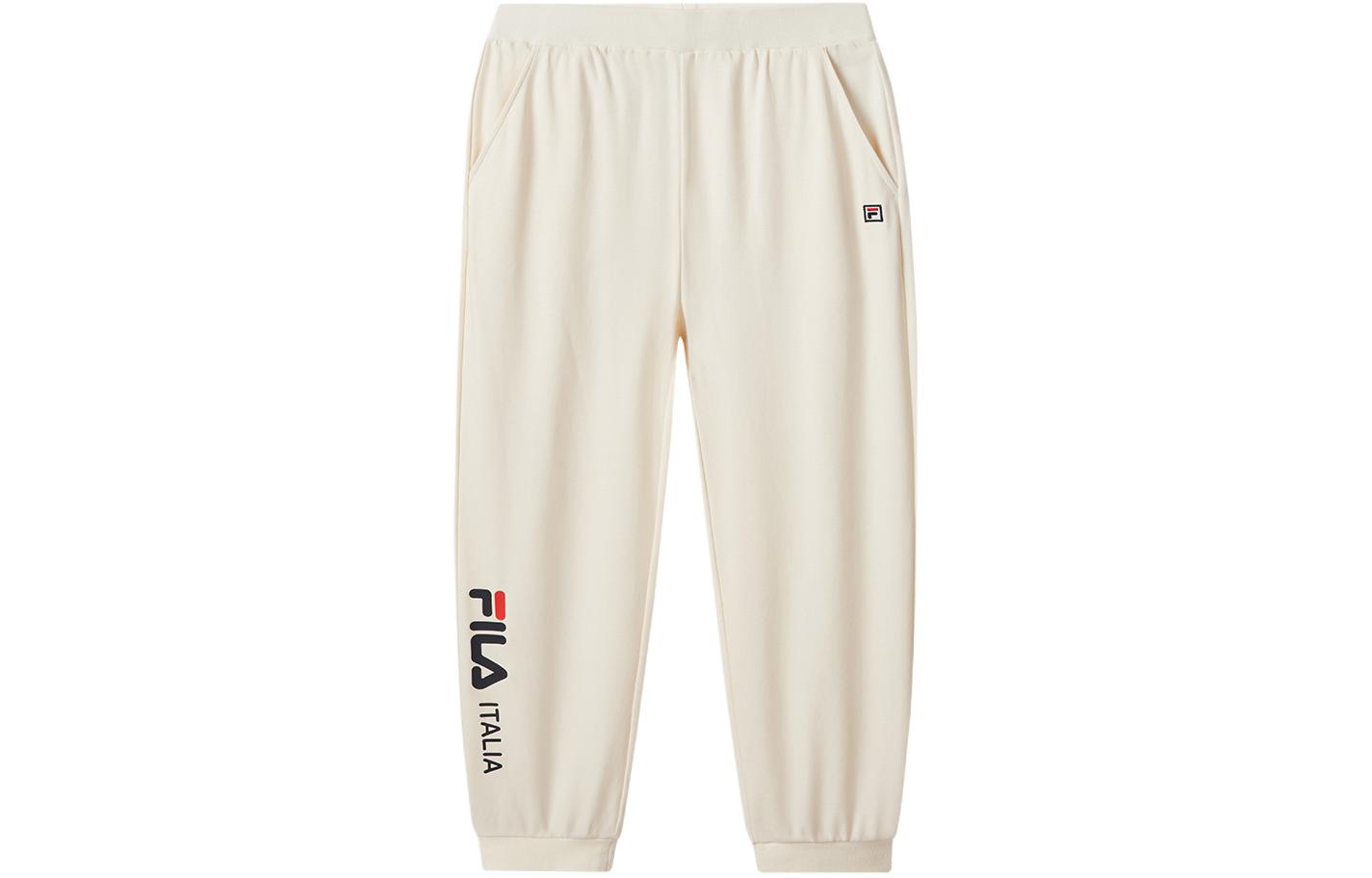 

Детские вязаные спортивные штаны Calamus FILA KIDS, белый