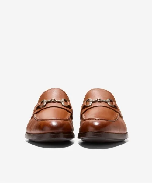 Мужские лоферы с удобной подошвой FlexCraft Harmony Grand COLE HAAN коричневые — фото 4