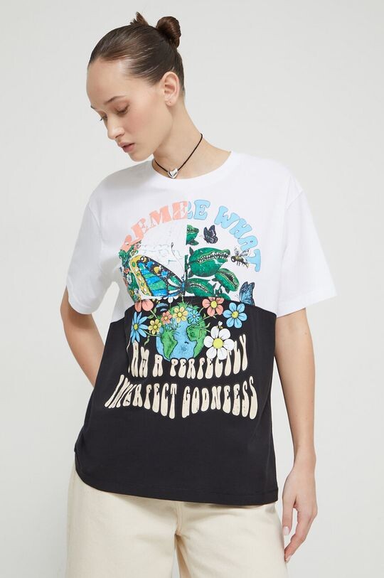 

Хлопковая футболка CANEL Desigual, белый