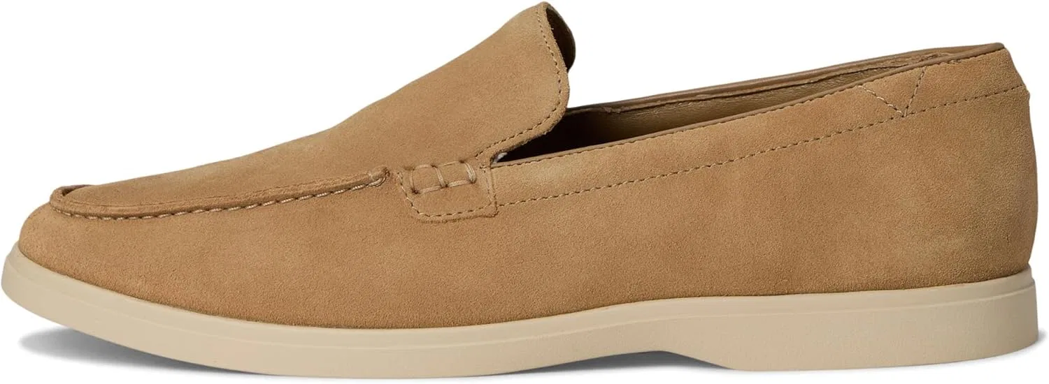 Лоферы Clarks, темно-песочная замша — фото 4