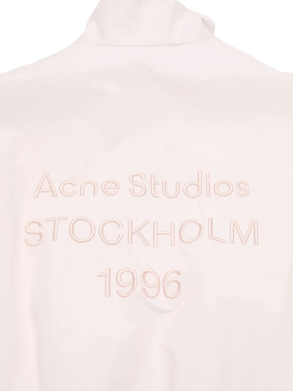 Куртка на молнии с объемными рукавами Acne Studios, светло-бежевый — фото 4