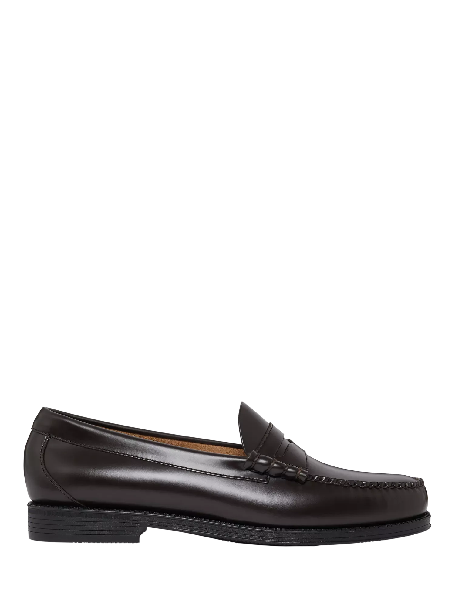 Простые лоферы Weejuns Larson Penny Loafers, цвет темный шоколад G.H.BASS