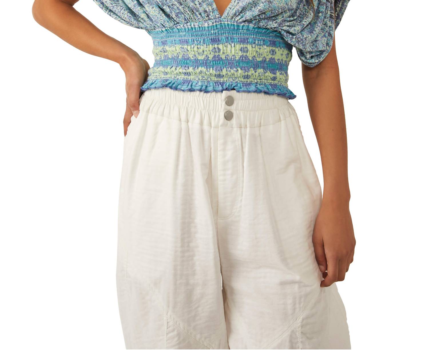 

Топ для отпуска Next Vacation в аква комби Free People, Aqua Combo