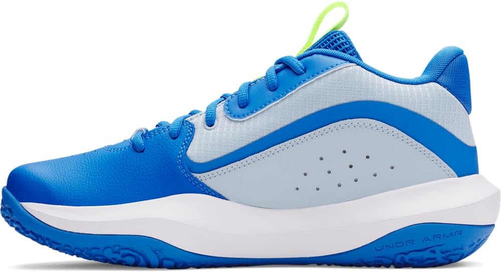 

Кроссовки для баскетбола Under Armour Unisex-Adult Lockdown 7, (453) Blue Calm/Blue Atlantis/Metallic Blue Calm