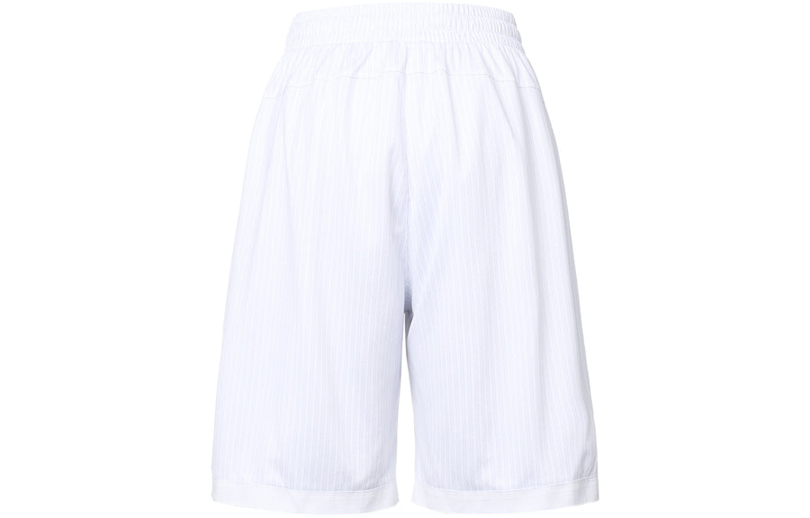 Спортивные шорты Nike Air x Kim Jones Crossover Reflective Logo Stripe Sports Shorts US Edition Couple Style White, белый — фото 3