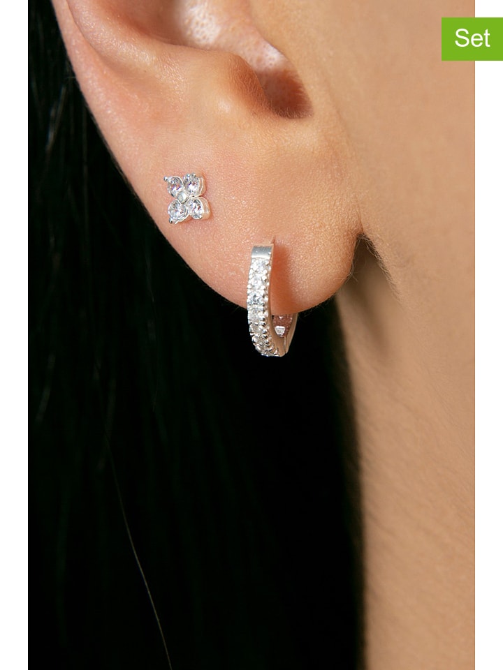 

Серьги 2er-Set: Ohrringe mit Edelsteinen Lodie Silver