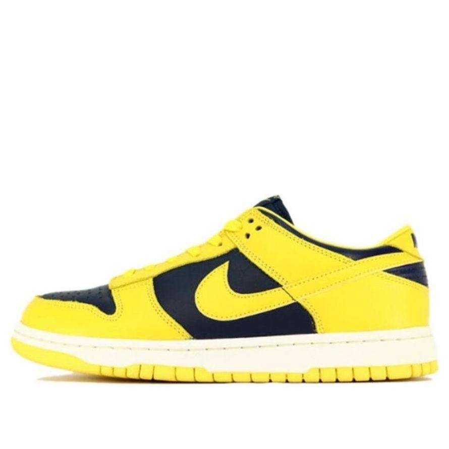 

Кроссовки Nike Dunk Low 'Yellow Navy', желтый