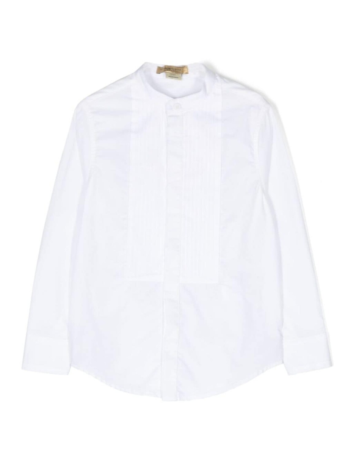

Stella McCartney Kids рубашка со складками, белый