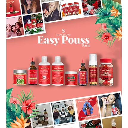 Натуральное кокосовое масло первого отжима Shandrani Paris питает и разглаживает Easy Pouss — фото 3