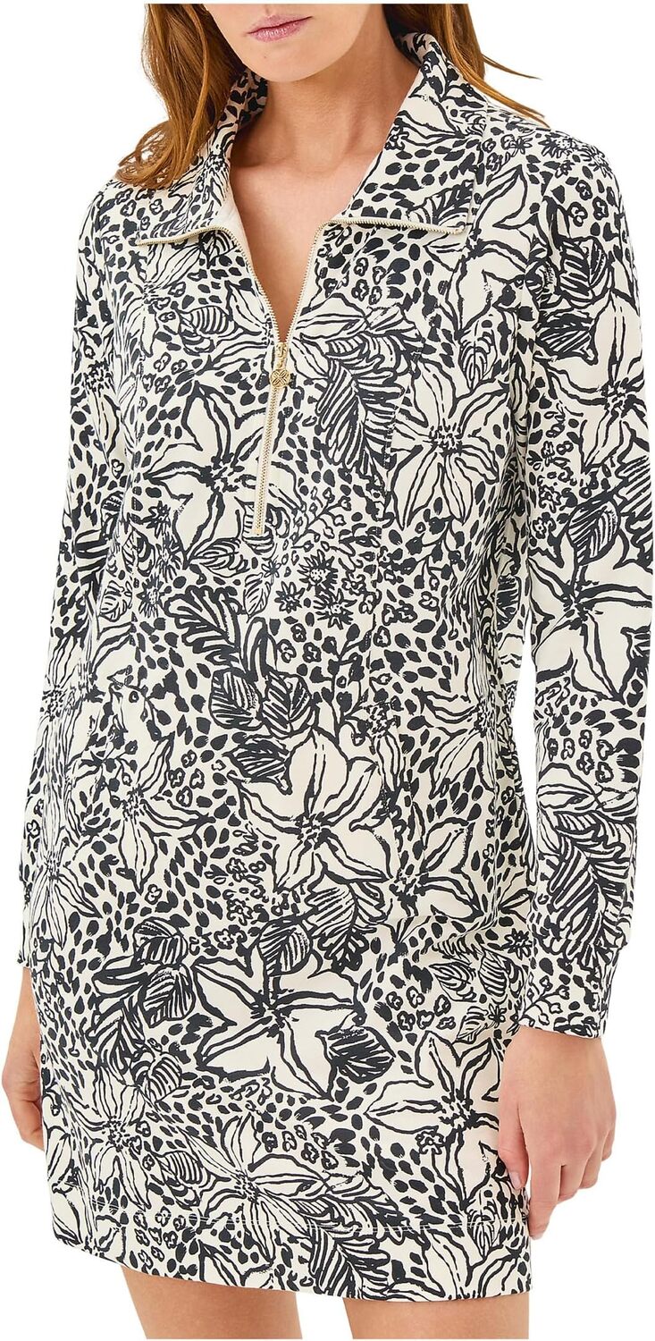 

Женское платье Eleni Upf 50+ Lilly Pulitzer, Onyx Lots To Spot