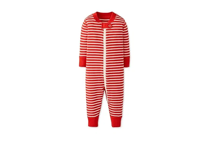 Слип с двусторонней молнией полоски Hanna Andersson, Multi Stripe