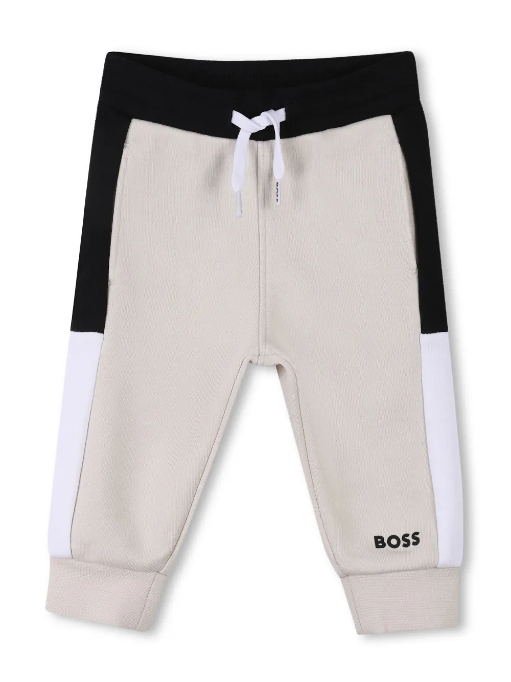 Спортивный костюм с логотипом BOSS Kidswear, нейтральный — фото 3