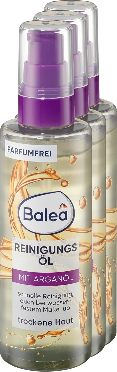 Масло для лица Balea — Очищающее с аргановым маслом, 300 мл