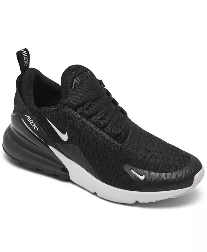 Повседневные кроссовки Big Kids Air Max 270 от Finish Line Nike, черный — фото 4