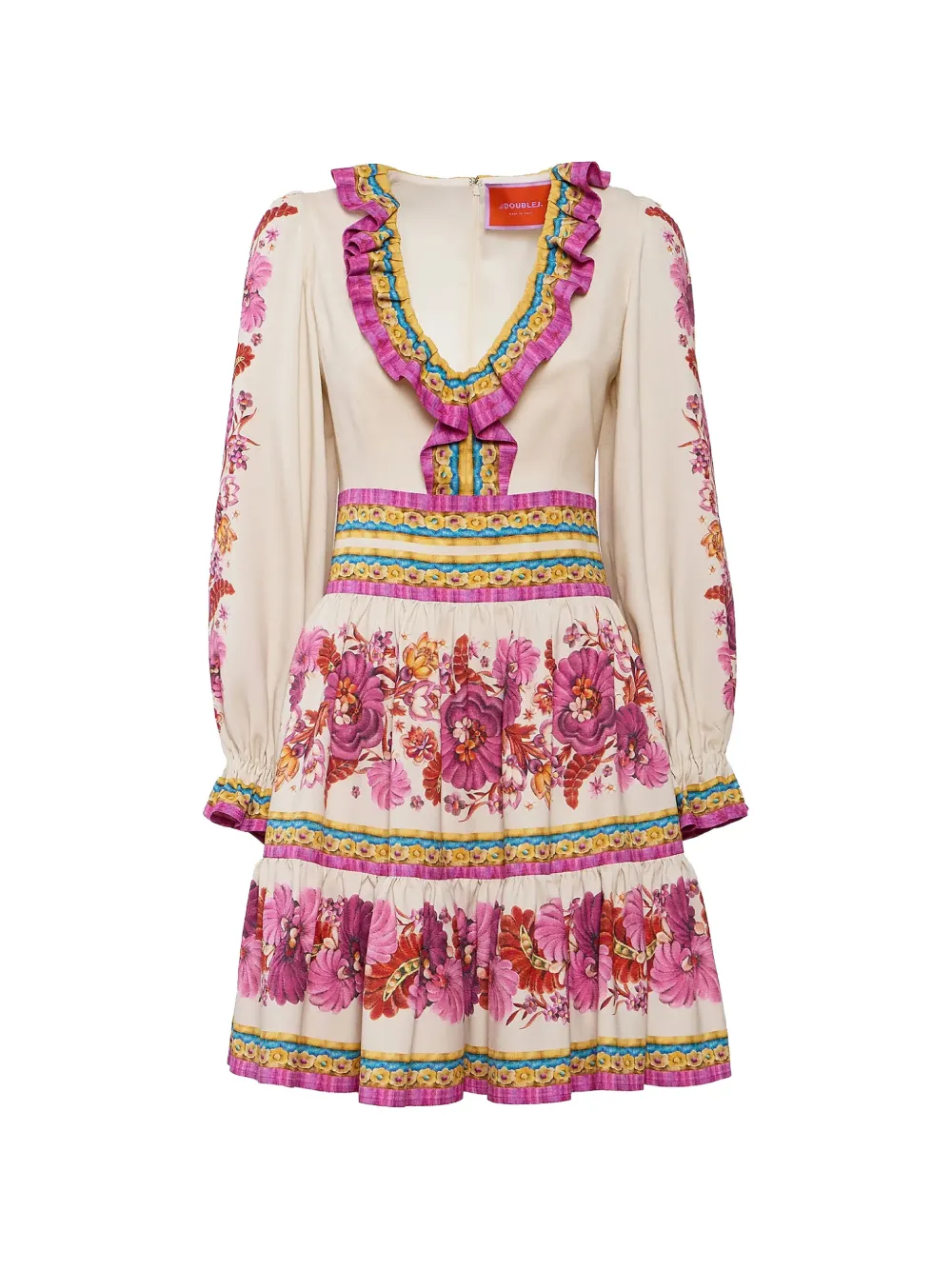 

Мини-платье Reina La Doublej, бежевый