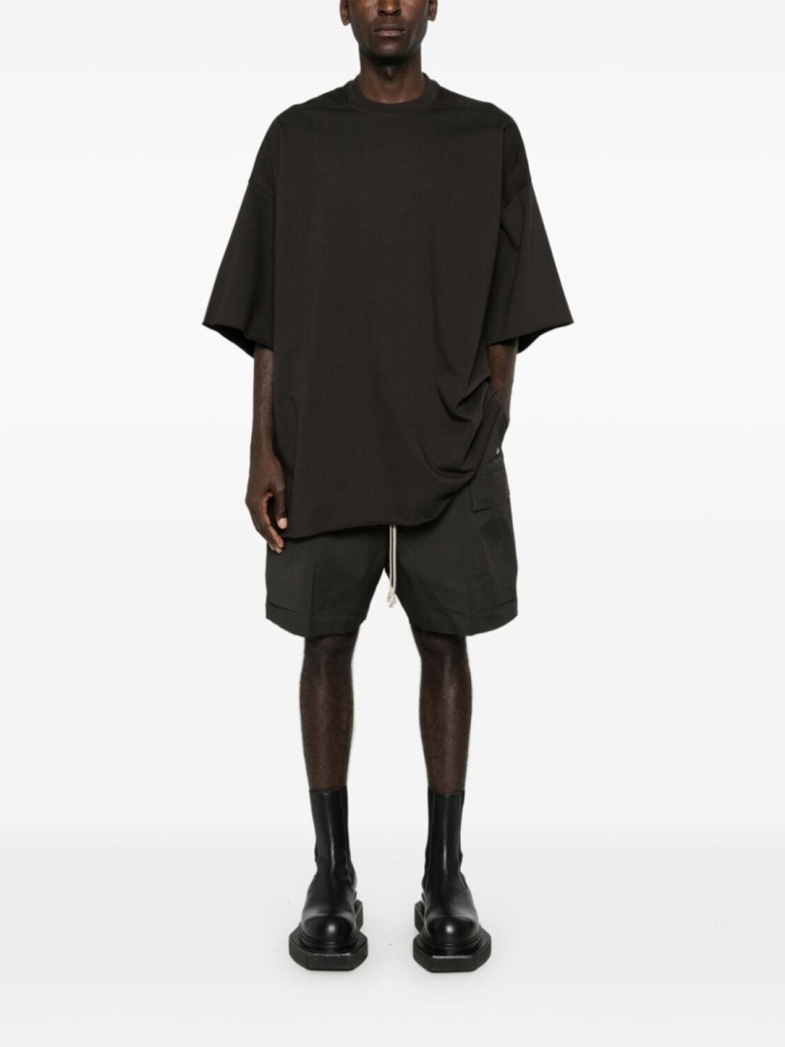 

Rick Owens футболка Tommy из органического хлопка, серый