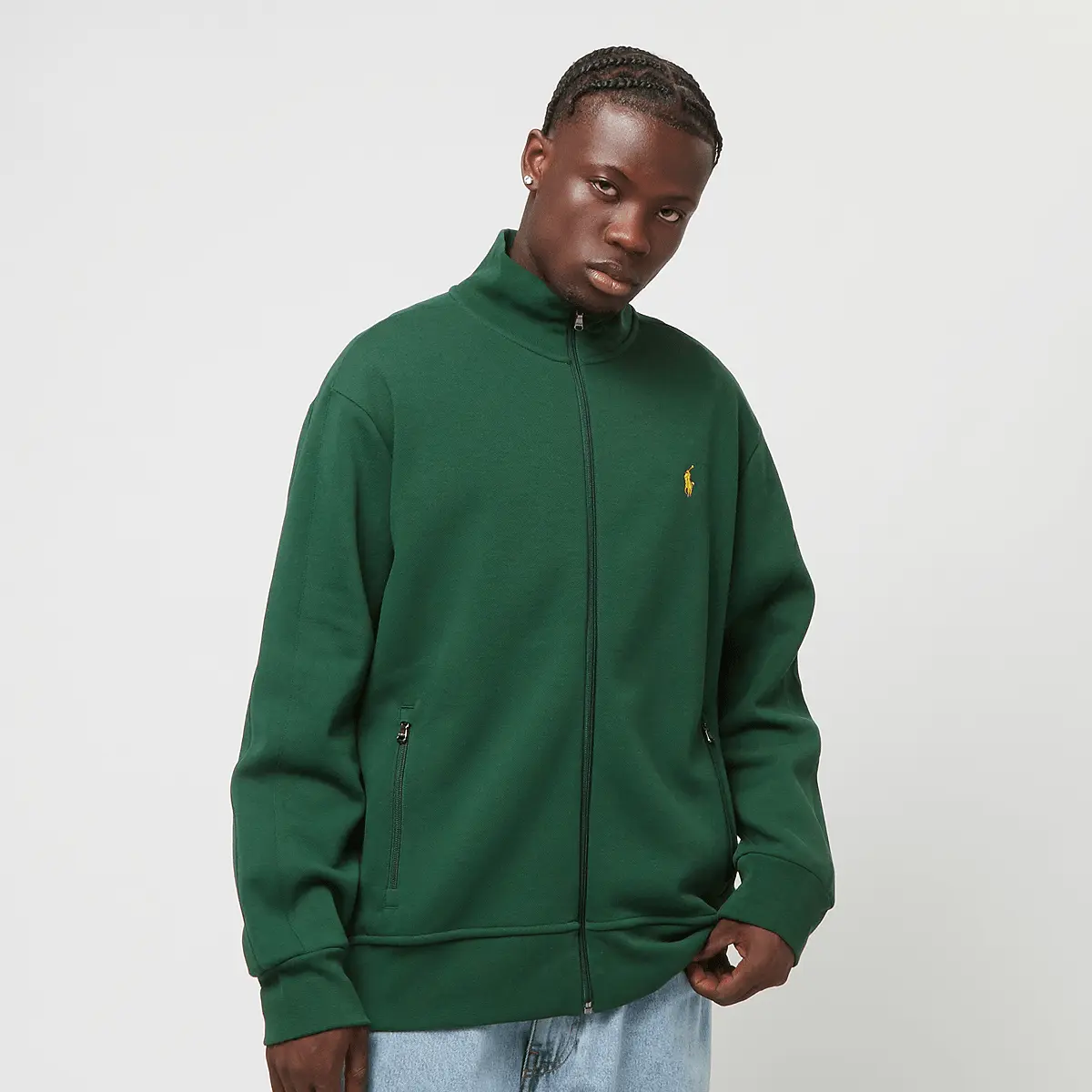 

Куртка Polo Ralph Lauren Long Sleeve Fullzip Sweatshirt, зеленый