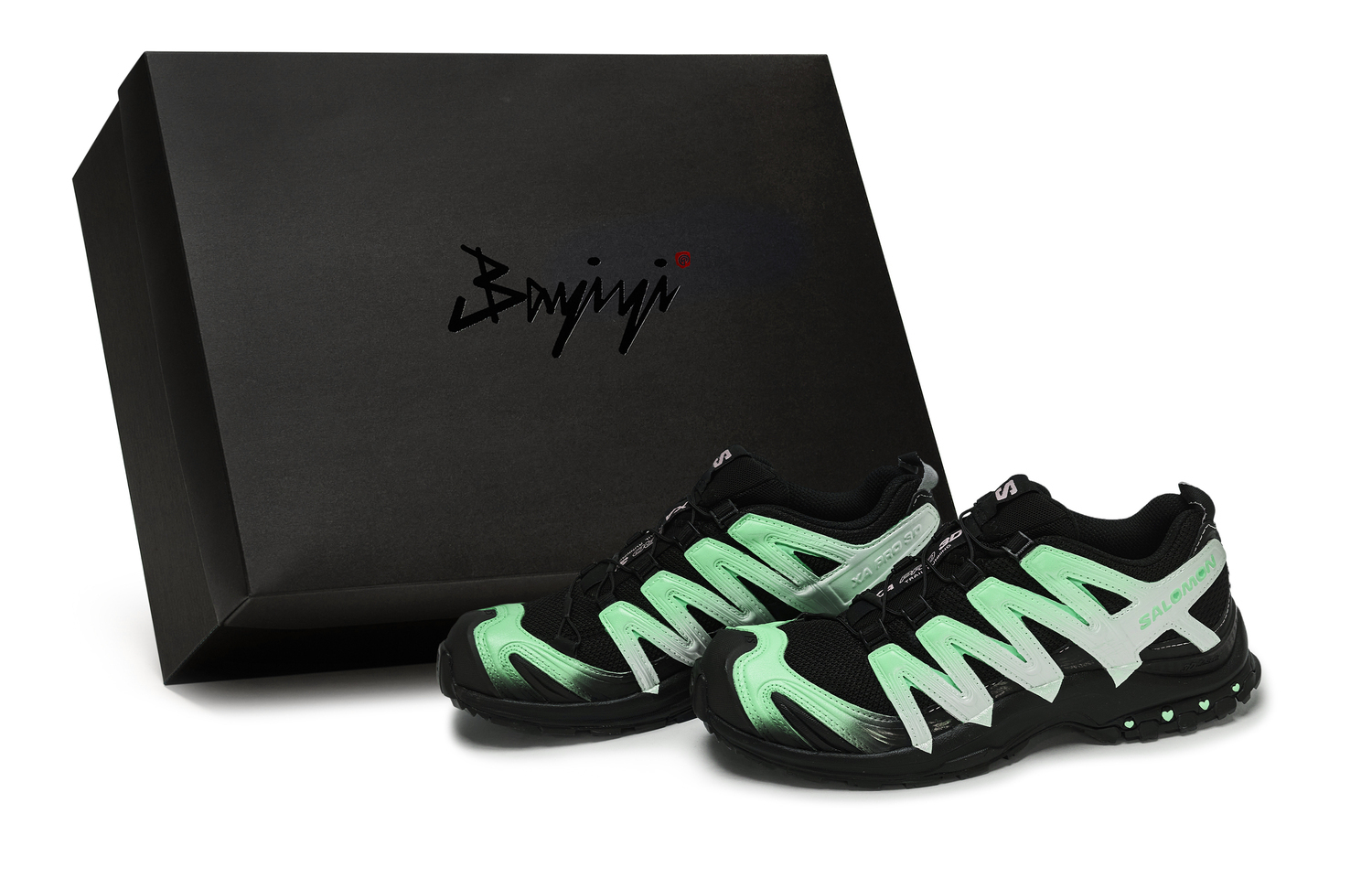 

SALOMON Кроссовки XA PRO 3D Outdoor Unisex низкие Black/Green/Silver