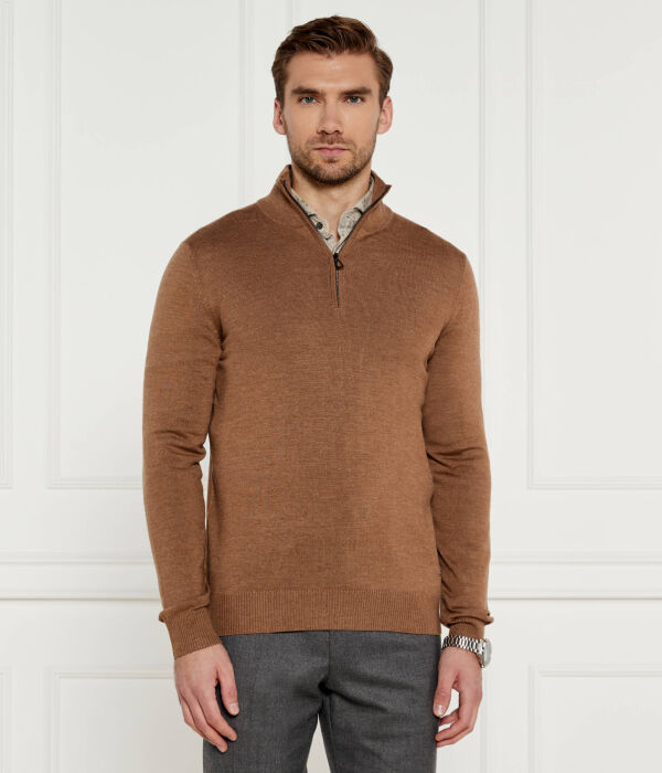 

Свитер шерстяной Joop! Regular Fit, коричневый